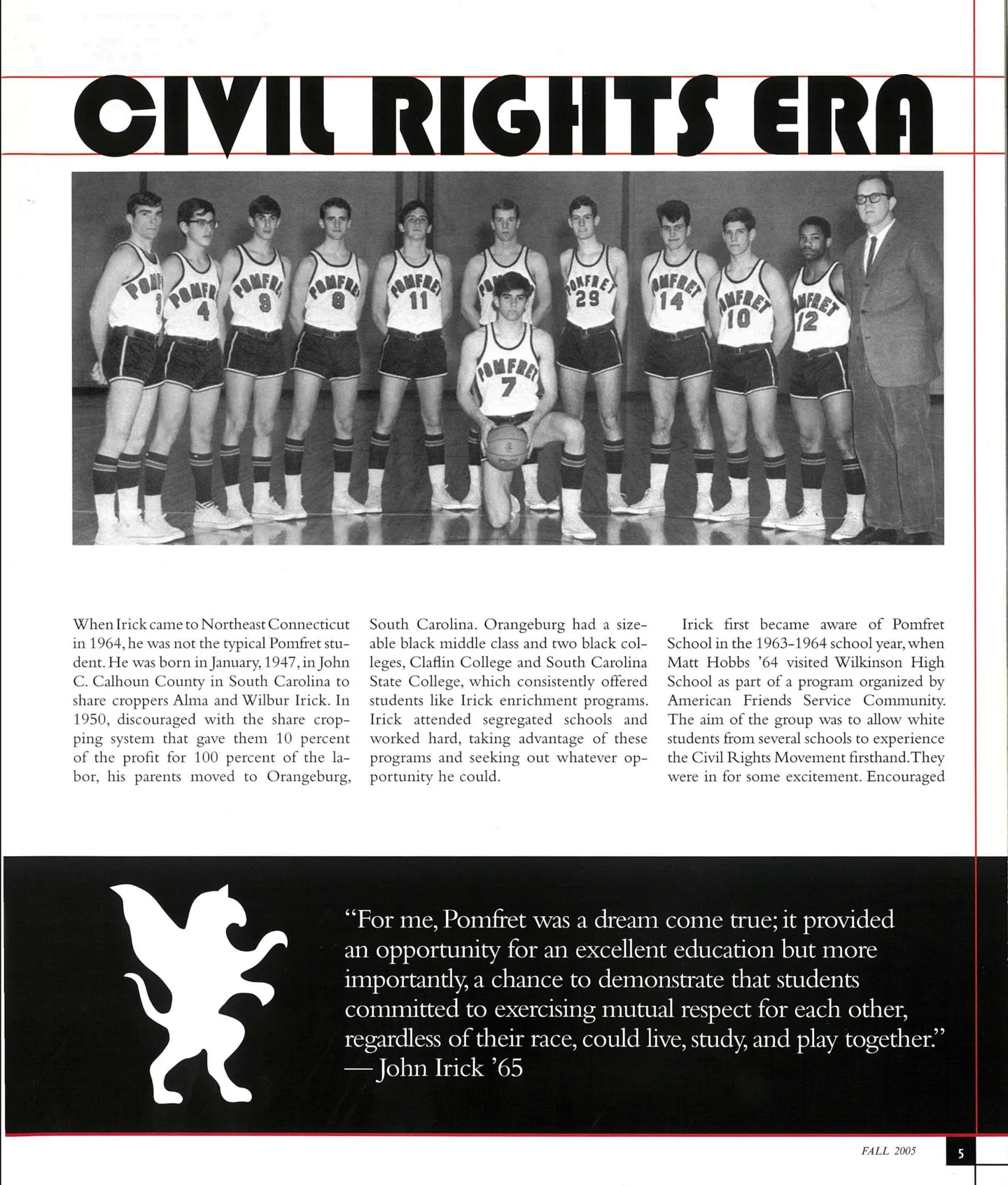 Page 5: Civil Rights Era