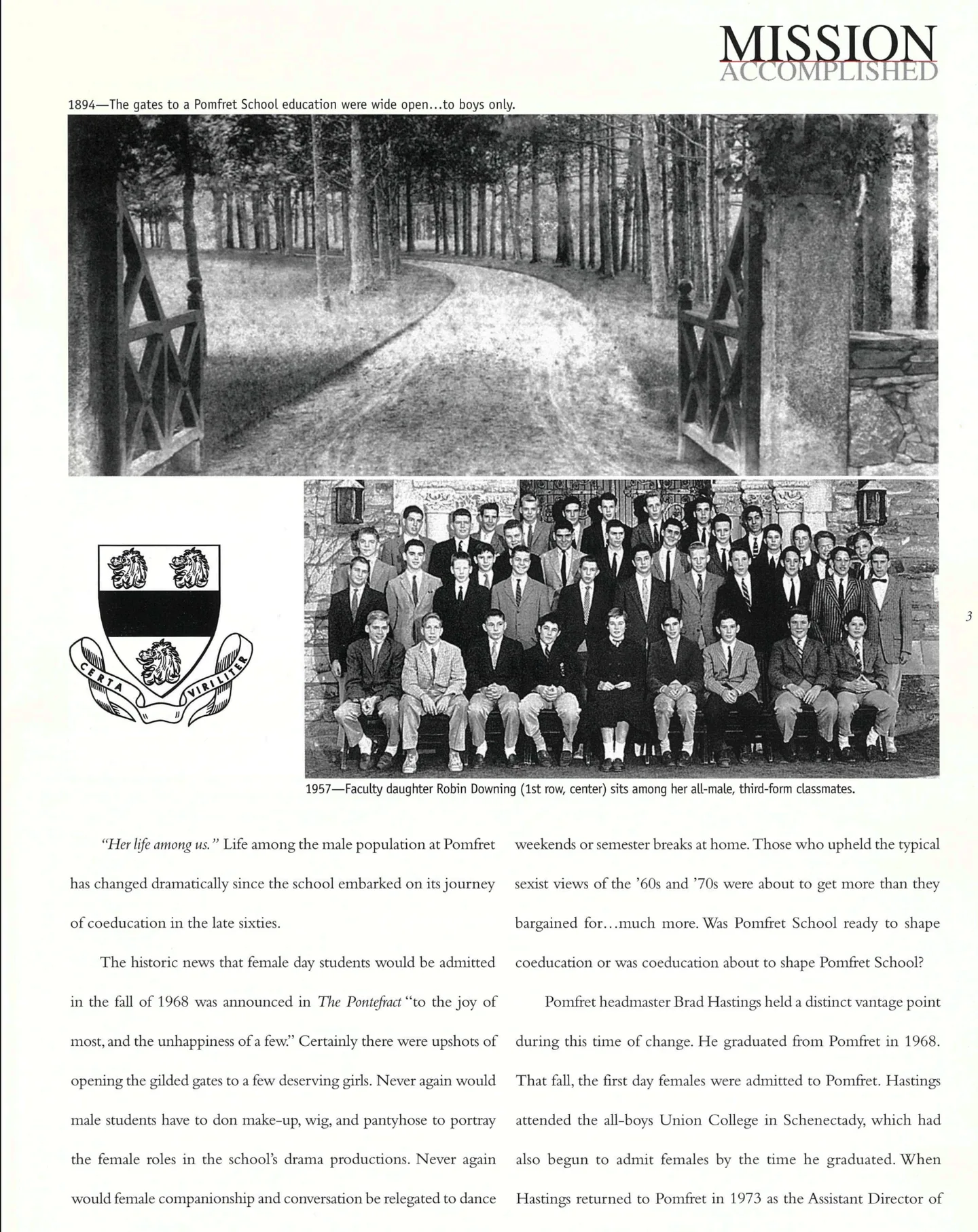 Page 3: 1894: Wide Open... To Boys Only