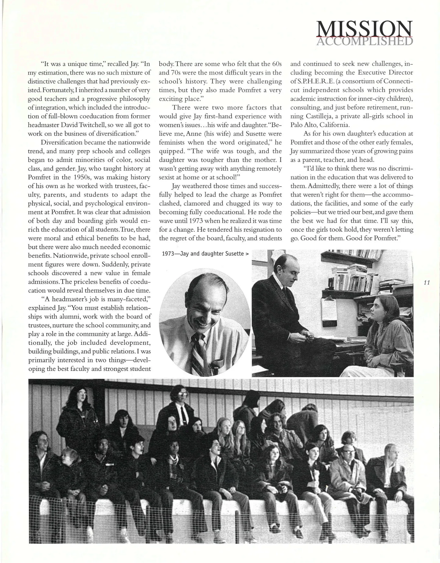 Page 11: Jay Milnor Continued