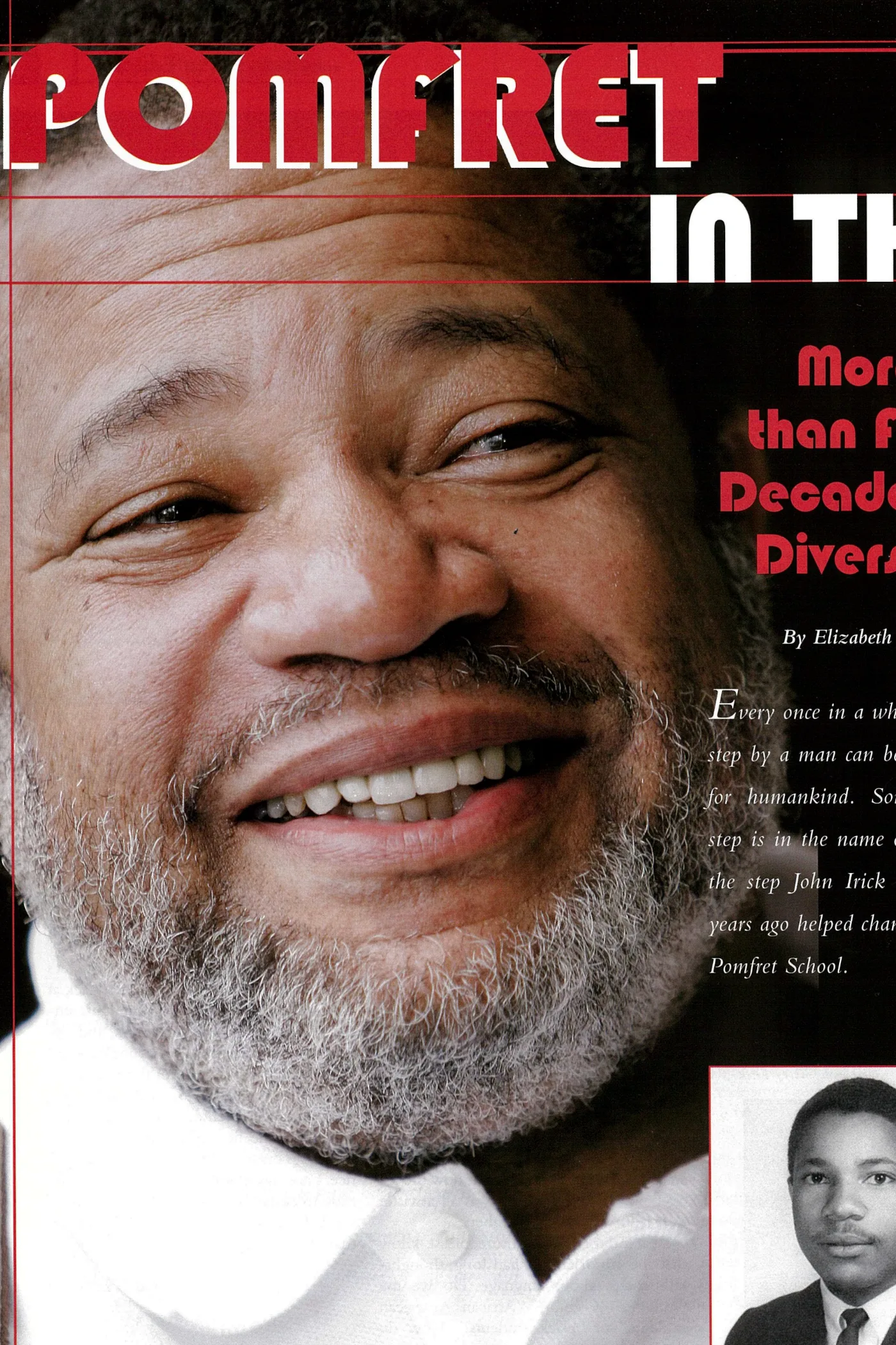Title page of Pomfret in the Civil Rights Era (Fall 2005)