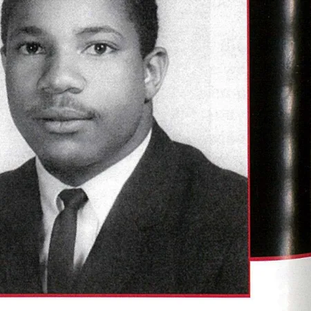 John Irick in his graduation year portrait, 1965